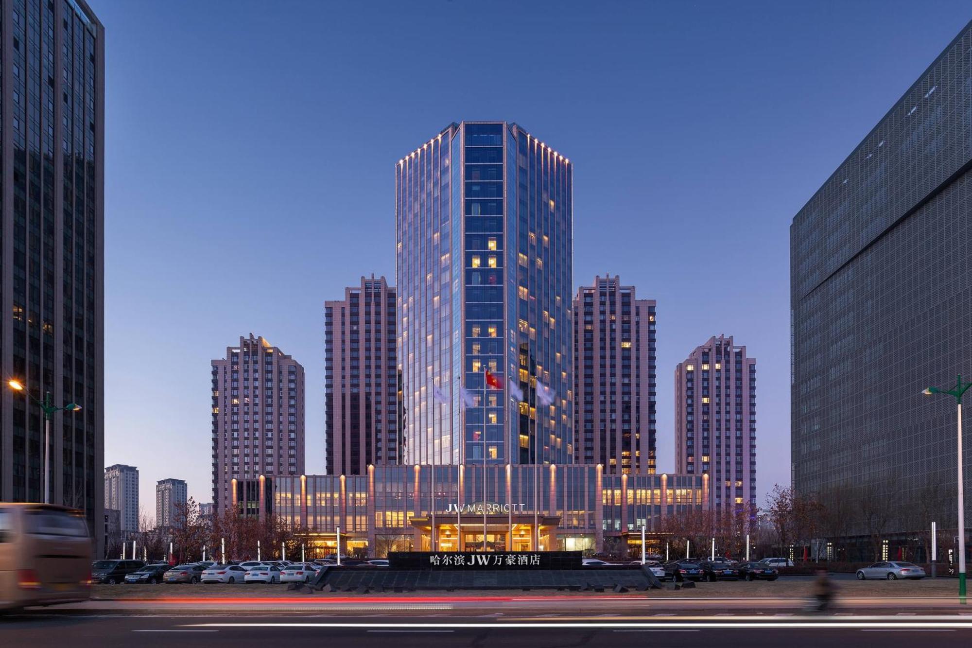 Jw Marriott Hotel Harbin River North מראה חיצוני תמונה